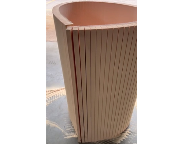 High density slotted products